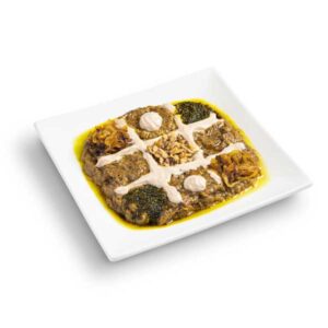 Kashk-e Bademjan (Eggplant Dip) With Hot Bread